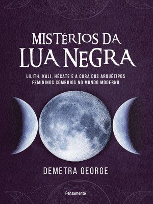 cover image of Mistérios da lua negra
